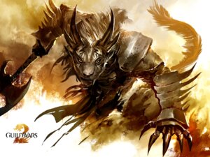 Rating: Safe Score: 0 Tags: 4:3 armor axe charr e621 fangs felid female flat_chested guild_wars horn kekai_kotaki looking_at_viewer mammal melee_weapon official_art solo tail teeth weapon User: bunchy7s