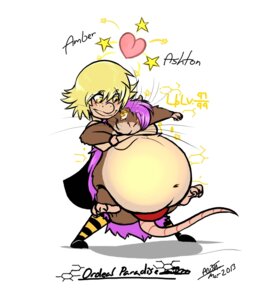 Rating: Safe Score: 0 Tags: 2013 amber_eyes anthro belly big_belly black_bottomwear black_clothing black_skirt blonde_hair bottomwear brown_body brown_fur cape carrying_another clothed clothing cuddling duo e621 female footwear freckles fur glowing glowing_eyes hair happy human human_on_anthro interspecies legwear long_hair long_whiskers love male male/female mammal multicolored_body multicolored_fur murid murine navel ordeal_paradise overweight pattern_clothing pattern_legwear purple_hair rat riis rodent round_nose shoes skirt smile socks standing star stockings striped_clothing striped_legwear stripes swimwear thong underwear whiskers User: bunchy7s