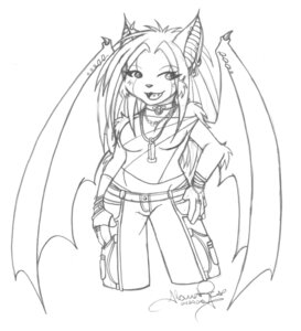 Rating: Safe Score: 0 Tags: 2003 5_fingers alternative_fashion anthro arm_tuft bangle bat biped bottomwear bracelet breasts cheek_tuft claws clothed clothing collar collar_ring dated digit_ring e621 ear_piercing elbow_tuft facial_tuft fangs female finger_ring fingers fully_clothed fur fur_tuft furgonomic_piercing furgonomics hair hand_on_hip hand_on_leg hand_on_thigh jewelry long_hair looking_aside looking_away mammal medium_breasts membrane_(anatomy) membranous_wings monochrome necklace obliviousally open_mouth piercing portrait ring ring_(jewelry) shorts shoulder_tuft signature smug solo stud_piercing teeth three-quarter_portrait tongue tongue_piercing tongue_stud topwear tuft wing_claws wing_piercing wings wrist_bangle wrist_jewelry User: bunchy7s