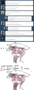 Rating: Questionable Score: 0 Tags: askscissortwilight bodily_fluids crying e621 english_text equid equine female feral friendship_is_magic hair hasbro hi_res horse humor iopichio mammal multicolored_hair my_little_pony pony purple_hair scissor_twilight solo tears text tumblr twilight_sparkle_(mlp) two_tone_hair User: bunchy7s Rating: Questionable Score: 0 Tags: askscissortwilight bodily_fluids crying e621 english_text equid equine female feral friendship_is_magic hair hasbro hi_res horse humor iopichio mammal multicolored_hair my_little_pony pony purple_hair scissor_twilight solo tears text tumblr twilight_sparkle_(mlp) two_tone_hair User: bunchy7s