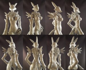 Rating: Questionable Score: 0 Tags: 2014 3d_(artwork) anthro armwear bandai_namco biped breasts canid canine chest_tuft claws clothing digimon digimon_(species) digital_media_(artwork) e621 elbow_gloves female figurine fur gloves handwear mammal monochrome mostly_nude multiple_angles renamon rolt sculpture solo standing tuft User: bunchy7s