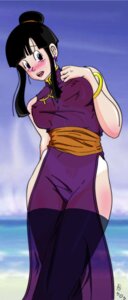 Rating: Questionable Score: 0 Tags: 2d black_hair blush breasts chichi chichi_(beginning_of_z) crossed_legs day dragon_ball dragon_ball_z female female_only front_view full_color fully_clothed human nipples no_penetration outdoors pale_skin rule34 solo solo_female sos_(soshimi) standing tagme User: bunchy7s