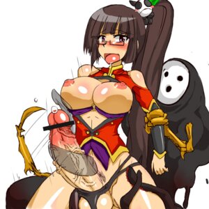 Rating: Explicit Score: 0 Tags: arakune balls black_hair blazblue blush body_blush breasts censored china_dress chinadress chinese_clothes female framed_breasts full-package_futa futa_with_male futanari fuyu_sato glasses intersex lao_jiu litchi_faye_ling long_hair male male_on_futa monster naughty_face nipples open_mouth pink_eyes ponytail precum rule34 tentaclejob tentacles testicles tied_hair User: bunchy7s