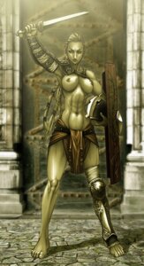 Rating: Questionable Score: 0 Tags: armor bottomwear breasts clothing e621 female gladiator gladius grandfathered_content headgear helmet hi_res holding_melee_weapon holding_object holding_sword holding_weapon human loincloth mammal manica melee_weapon muscular muscular_female nipples not_furry raised_weapon solo sunamori sword warrior weapon User: bunchy7s