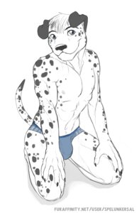 Rating: Questionable Score: 0 Tags: abs anthro biceps biped blue_eyes briefs bulge canid canine canis claws clothed clothing dalmatian domestic_dog e621 front_view fur hair kneeling looking_at_viewer male mammal markings muscular muscular_anthro muscular_male nipples pecs pose short_hair simple_background smile solo spelunker_sal spots tail text topless underwear url white_background white_hair User: bunchy7s Rating: Questionable Score: 0 Tags: abs anthro biceps biped blue_eyes briefs bulge canid canine canis claws clothed clothing dalmatian domestic_dog e621 front_view fur hair kneeling looking_at_viewer male mammal markings muscular muscular_anthro muscular_male nipples pecs pose short_hair simple_background smile solo spelunker_sal spots tail text topless underwear url white_background white_hair User: bunchy7s