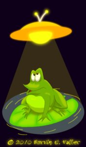 Rating: Safe Score: 0 Tags: 2010 alien_abduction ambiguous_gender amphibian cybercorn_entropic e621 feral flying_saucer frog glowing lily_pad plant solo ufo User: bunchy7s