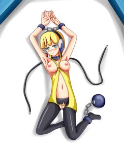Rating: Explicit Score: 0 Tags: areolae armpits arms_up blush bondage bound breasts clothes color elesa_(pokemon) female female_only human lying nipples on_back pantyhose pokemon pussy rule34 solo tagme vulva User: bunchy7s