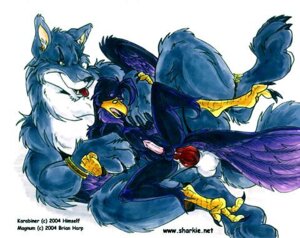 Rating: Explicit Score: 0 Tags: 2004 anal anal_sex anthro avian brian_harp canine furry furry_only gay interspecies male male_only penetration raven_(bird) rule34 sex tagme wolf User: bunchy7s