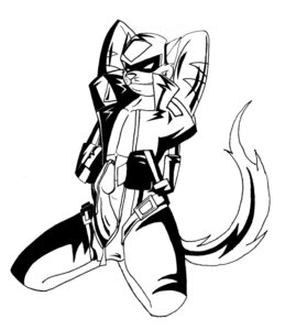Rating: Explicit Score: 0 Tags: 1boy arms_behind_head chance_furlong erection kneeling male male_only monochrome penis rule34 solo swat_kats t-bone tagme tail zubat_(artist) User: bunchy7s