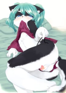 Rating: Explicit Score: 0 Tags: 2013 anthro bed bed_sheet bedding black_body black_fur black_nose blue_eyes blue_hair blush breasts butt censored chest_tuft clothing domestic_cat e621 felid feline felis female fur furniture genitals hair havemoon heart_symbol inner_ear_fluff kemono looking_at_viewer lying lying_on_bed mammal multicolored_body multicolored_fur nipples on_bed on_side pillow presenting simple_background small_breasts solo thong translucent translucent_clothing tuft two_tone_body two_tone_fur underwear undressing vulva white_body white_fur young young_anthro young_female User: bunchy7s
