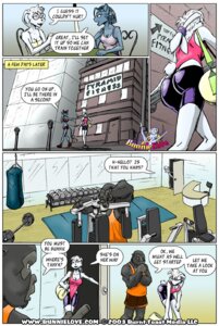 Rating: Safe Score: 0 Tags: 2003 anthro ape bunnie_love bunnie_love_(character) clothed clothing comic dialogue domestic_cat e621 english_text felid feline felis female gorilla group haplorhine inside lagomorph leporid mammal primate rabbit tail tanya_(character) text url User: bunchy7s Rating: Safe Score: 0 Tags: 2003 anthro ape bunnie_love bunnie_love_(character) clothed clothing comic dialogue domestic_cat e621 english_text felid feline felis female gorilla group haplorhine inside lagomorph leporid mammal primate rabbit tail tanya_(character) text url User: bunchy7s