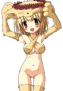 Rating: Questionable Score: 0 Tags: 2d_artwork :d :d_smile animal_ears ass_visible_through_thighs blonde_hair blush blush_lines bottomless breasts brown_eyes clothing color cute_expression featureless_crotch female female_only flower flower_crown happy medium_breasts moonlight_flower no_panties no_pussy paws pixel pointy_chin ragnarok_online rule34 short_hair simple_background thigh_gap wazawogi_(wzog) white_background User: bunchy7s