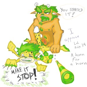 Rating: Explicit Score: 0 Tags: 1:1 2010 anal anthro cheetah chimera crybaby desperation dialogue duo e621 english_text erection explicitly_stated_nonconsent felid feline fifa forced genitals green_hair hair hybrid knot male male/male male_penetrated male_penetrating male_penetrating_male mammal mascot penetration penis rape revenge revenge_sex sex simple_background soccer south_africa sport tail text vuvuzela white_background world_cup yellowpower zakumi User: bunchy7s