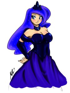 Rating: Safe Score: 0 Tags: 3:4 alternate_species big_breasts breasts cleavage clothed clothing e621 female friendship_is_magic grandfathered_content hasbro hi_res huge_breasts human human_only humanized mammal my_little_pony not_furry princess_luna_(mlp) solo true-artist-mas User: bunchy7s