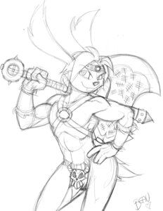 Rating: Safe Score: 0 Tags: abs anthro armor axe barbarian biped bone buckteeth cronn_(lapinbeau) double_bitted_axe e621 femboy front_view hair hand_on_hip lagomorph leporid looking_at_viewer male mammal melee_weapon monochrome muscular muscular_anthro muscular_femboy muscular_male naughtyjester pecs portrait pose rabbit sketch skull smile solo standing strap_across_chest teeth three-quarter_portrait unconvincing_armor warrior weapon weapon_on_shoulder wide_hips User: bunchy7s