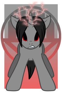 Rating: Safe Score: 0 Tags: angry bebopanimebabe big_eyes black_hair e621 electricity equid equine feral friendship_is_magic front_view fur grey_body grey_fur hair hasbro horse looking_at_viewer male mammal my_little_pony pony red_eyes simple_background solo spoony the_spoony_experiment toony User: bunchy7s