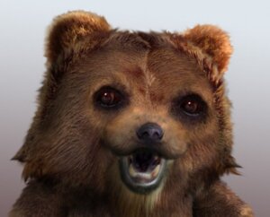 Rating: Safe Score: 0 Tags: bear black_lips black_nose brown_body brown_ears brown_eyes brown_fur cheek_tuft creepy dark_eyelids detailed detailed_fur e621 facial_tuft feral fur gradient_background gums_(mouth) insanity_face lips looking_at_viewer looking_away low_res male mammal meme nightmare_fuel open_mouth pedobear photorealism rape_face realistic running simple_background solo soul_devouring_eyes teeth tuft uncanny_valley unknown_artist what what_has_science_done where_is_your_god_now User: bunchy7s