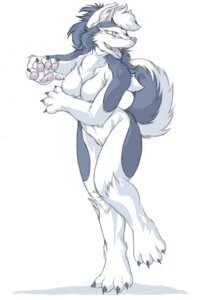 Rating: Explicit Score: 0 Tags: 4_toes 5_fingers anthro biped breasts canid canine canis chest_tuft claws dancing domestic_dog e621 fangs featureless_breasts feet female fingers front_view fur genitals grey_body grey_fur grey_hair hair husky inner_ear_fluff looking_aside mammal nordic_sled_dog nude on_one_leg open_mouth pink_eyes pink_nose pira raised_tail sierra_(pira) simple_background solo spitz standing tail teeth toes tuft vulva white_background white_body white_fur white_hair User: bunchy7s