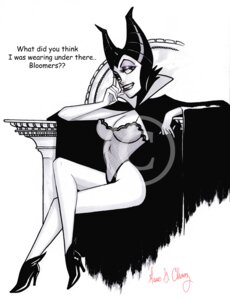 Rating: Questionable Score: 0 Tags: 1girls black_and_white breasts disney disney_villains female female_only horns maleficent mario_chavez medium_breasts monochrome rule34 sleeping_beauty_(1959_film) solo tagme watermark User: bunchy7s