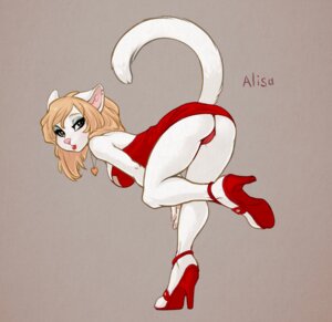 Rating: Questionable Score: 0 Tags: 2014 alisa_(iskra) ankle_strap_heels anthro artist_collaboration bent_over biped bottomwear breasts butt camel_toe clothed clothing digital_media_(artwork) domestic_cat dress e621 felid feline felis female footwear fur hanging_breasts heart_symbol high_heeled_sandals high_heels iskra jewelry looking_at_viewer looking_back looking_back_at_viewer mammal necklace panties pose presenting presenting_hindquarters raised_tail red_clothing red_footwear red_high_heels roksanadiamond sandals shaded shoes short_dress simple_background skimpy solo standing strapless_clothing strapless_dress tail thong underwear upskirt white_body white_fur User: bunchy7s