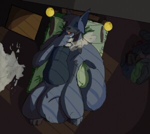 Rating: Explicit Score: 0 Tags: anthro auto_penis_lick autofellatio bed bedroom bird's-eye_view bodily_fluids canid canine canis cock_vore cum digital_media_(artwork) e621 erection eyes_closed fen_(character) furniture genital_fluids genitals high-angle_view hyper inside_balls licking male mammal masturbation open_mouth oral oral_masturbation penile penile_masturbation penis phenris self_lick solo tail tongue tongue_out vore wolf wolfen User: bunchy7s
