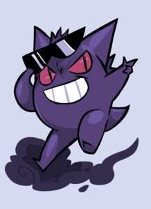Rating: Safe Score: 0 Tags: 4_fingers ambiguous_gender barefoot e621 eyewear feet feral finger_gun fingers generation_1_pokemon gengar gesture ghost grey_background hand_gesture holding_eyewear holding_object nanojam nintendo nude pokemon pokemon_(species) pupils purple_body semi-anthro simple_background slit_pupils smile solo spirit sunglasses undead User: bunchy7s