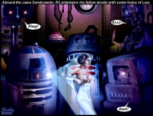 Rating: Explicit Score: 0 Tags: 2000 a_new_hope astromech_droid background black_border border breasts breasts_out caption clothed clothed_female clothing clothing_aside dark_room dated dialogue dress dress_down droid_(star_wars) english_text female gonk_droid hair_bun hologram human indoors light light-skinned_female light_skin long_dress long_sleeves looking_at_another male medium_breasts multiple_boys multiple_males nipples no_bra no_underwear nudity partially_clothed pornographic_hologram pornography princess princess_leia_organa protocol_droid r2-d2 r5-d4 robot royalty rule34 sandcrawler science_fiction shabby_blue side_view signature speech_bubble standing star_wars surrounded tatooine text tied_hair topless topless_female undressing vehicle vehicle_interior voyeur watching watching_porn white_clothing white_dress wide_sleeves User: bunchy7s