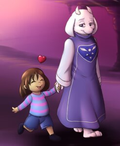 Rating: Safe Score: 0 Tags: 2015 3_toes age_difference ambiguous_gender anthro barefoot boss_monster_(undertale) bovid caprine child digital_media_(artwork) duo e621 feet female frisk_(undertale) fur hand_holding heart_symbol hindpaw horn human larger_female mammal open_mouth paws scott_calico size_difference smaller_ambiguous smile toes toriel undertale undertale_(series) white_body white_fur young User: bunchy7s