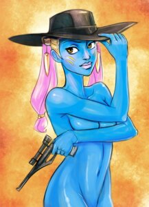 Rating: Questionable Score: 0 Tags: 1girls 2d alien alien_girl blaster_(star_wars) blue-skinned_female blue_skin breasts clone_wars female hat nude pantoran pink_hair psudonym riyo_chuchi rule34 solo source_request star_wars tagme User: bunchy7s