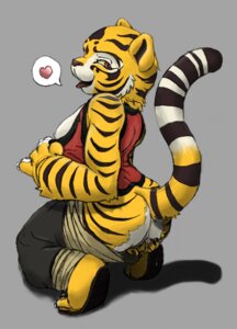 Rating: Explicit Score: 0 Tags: anthro bodily_fluids bottomwear clothing dktorzi dreamworks e621 felid female fingering fingering_self genital_fluids heart_emoticon heart_symbol kneeling kung_fu_panda looking_back mammal master_tigress masturbation nipples opening_shirt pantherine pants raised_tail shirt solo speech_bubble stripes tail tiger tongue tongue_out topwear vaginal vaginal_fingering vaginal_fluids User: bunchy7s