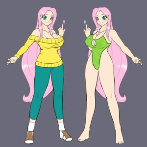 Rating: Safe Score: 0 Tags: 1:1 2013 alternate_species ambiguous_gender arthropod big_breasts breasts butterfly cleavage clothed clothing duo e621 female female_focus feral fluttershy_(mlp) footwear friendship_is_magic green_eyes grey_background hair hasbro hi_res human human_focus humanized insect larger_female larger_human legwear lepidopteran long_hair looking_at_viewer mammal my_little_pony not_furry_focus one-piece_swimsuit pink_hair pose sandals scorpdk shoes sideless_swimsuit simple_background size_difference smaller_ambiguous smaller_feral smile socks socks_with_sandals solo_focus standing sweater swimwear topwear wide_hips User: bunchy7s