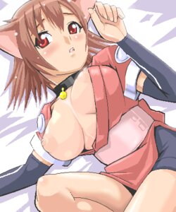 Rating: Questionable Score: 0 Tags: animal_ears bed blush breast_slip breasts brown_hair cat_ears clothing collar female large_breasts lowres mao mao_(shining_tear) nipples oekaki puffy_areola puffy_nipples red_eyes rule34 shining_(series) shining_tear short_hair watarabe_keiichi User: bunchy7s