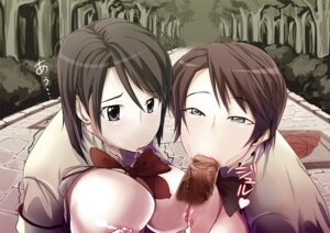 Rating: Explicit Score: 0 Tags: 2girls :>= blue_eyes breast_press breasts brown_hair collaborative_fellatio cooperative_fellatio disembodied_penis fellatio female ishima_ryuuken male maria_holic miyamae_kanako multiple_females multiple_girls nibante oral outdoors outside penis pov rule34 short_hair symmetrical_docking teamwork tongue User: bunchy7s