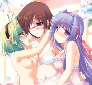 Rating: Explicit Score: 0 Tags: 3girls breasts brown_hair emily_(artist) emily_(pure_dream) female glasses group_sex imminent_kiss kissing large_breasts lingerie multiple_females multiple_girls pure_dream rule34 see-through sex smile threesome underwear yuri User: bunchy7s