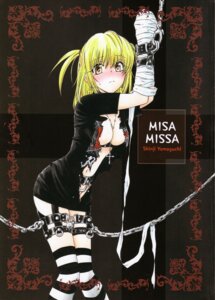 Rating: Questionable Score: 0 Tags: blonde_hair bondage breasts chains death_note female female_only footwear gothic highres human misa_amane nipples rule34 socks solo thighhighs tied yamaguchi_shinji zettai_ryouiki User: bunchy7s