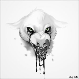 Rating: Safe Score: 0 Tags: 1:1 2010 black_border bodily_fluids border canid canine canis e621 front_view fur green_eyes headshot_portrait icon licking licking_lips licking_own_lips male mammal oddbird open_mouth portrait self_lick simple_background solo spot_color tears teeth tongue tongue_out white_background wolf User: bunchy7s