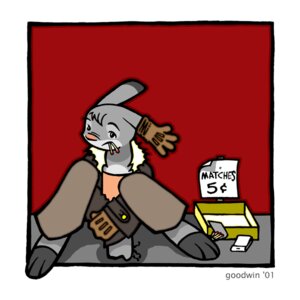 Rating: Safe Score: 0 Tags: 1:1 2001 ambiguous_gender anthro chris_goodwin e621 fur grey_body grey_fur homeless lagomorph leporid mammal rabbit solo User: bunchy7s