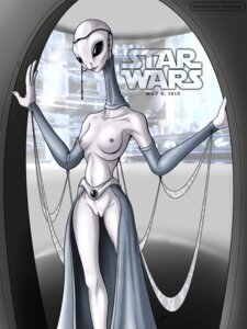 Rating: Explicit Score: 0 Tags: 2010 3:4 alien amphibian armwear big_eyes black_eyes bottomwear breasts clothed clothing e621 elbow_gloves empty_eyes female genitals gloves grey_vulva handwear harem_outfit humanoid kaminoan lips long_neck may_the_4th netherwulf not_furry skimpy skirt small_waist solo star_wars taun_we vulva User: bunchy7s