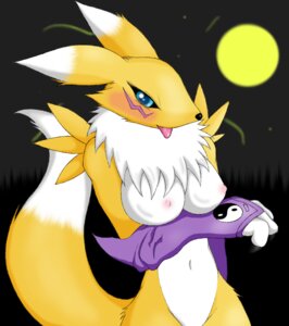 Rating: Explicit Score: 0 Tags: anthro armwear bandai_namco biped black_sclera blue_eyes breasts canid canine chest_tuft clothing countershading crossed_arms digimon digimon_(species) dipstick_tail e621 elbow_gloves facial_markings female fur gloves handwear head_markings looking_at_viewer mammal markings moon multicolored_body multicolored_fur multicolored_tail neguchi69 nipples renamon solo standing tail tail_markings tongue tuft two_tone_body two_tone_fur two_tone_tail white_body white_fur white_tail yellow_body yellow_fur yellow_tail yin_yang User: bunchy7s