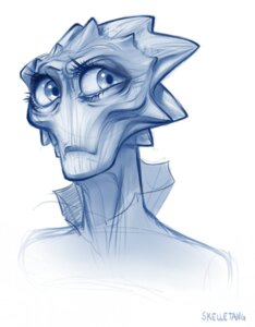 Rating: Safe Score: 0 Tags: abigail_hardscrabble arthropod bat blue_and_white bust_portrait disney dragon e621 female hybrid insect mammal monochrome monster monsters_inc monsters_university mythological_creature mythological_scalie mythology pixar portrait scalie simple_background skellang sketch solo white_background User: bunchy7s