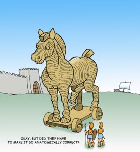 Rating: Questionable Score: 0 Tags: 2boys animal_genitalia armor dennis_clark english_text european_mythology funny greek_mythology helmet history horsecock male male_only mythology penis public_domain rule34 shield spear tagme text the_epic_cycle trojan trojan_horse trojan_war what wooden_horse_(device) User: bunchy7s