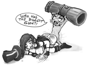 Rating: Explicit Score: 0 Tags: 1boy 1girls artist_request caitlyn_kiramman cum english english_text female first_porn_of_character from_behind futa_on_female futanari intersex league_of_legends male monochrome nipples rape rule34 shortstack small_dom_big_sub straight_hair text tristana yordle User: bunchy7s