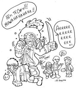 Rating: Explicit Score: 0 Tags: 2006 5boys anal anal_sex apple ass bosun disney eating english_text facial_hair feather gay haplorhine hat hector_barbossa jack_the_monkey laughing male male_only monkey monochrome open_mouth pants_down pintel pirate pirates_of_the_caribbean primate pubic_hair questionable_consent ragetti rule34 shocked speech_bubble spug sword tagme tears text yaoi User: bunchy7s