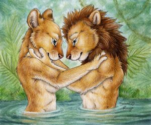 Rating: Questionable Score: 0 Tags: 2011 anthro blue_eyes detailed_background duo e621 eye_contact felid female lion looking_at_another male mammal nature nude outside pantherine romantic romantic_couple side_view silentravyn traditional_media_(artwork) User: bunchy7s Rating: Questionable Score: 0 Tags: 2011 anthro blue_eyes detailed_background duo e621 eye_contact felid female lion looking_at_another male mammal nature nude outside pantherine romantic romantic_couple side_view silentravyn traditional_media_(artwork) User: bunchy7s
