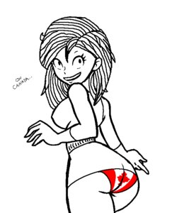 Rating: Explicit Score: 0 Tags: 1girls canada canadian_flag female kate_beaton panties rule34 tagme User: bunchy7s