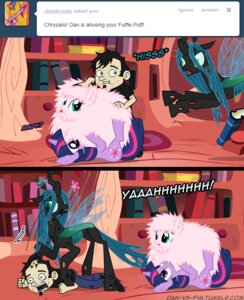 Rating: Safe Score: 0 Tags: arthropod black_hair blue_eyes changeling_(mlp) comic cutie_mark dan_(dan_vs.) dan_vs. dan_vs_fim e621 earth_pony equid equine fan_character female feral fluffle_puff friendship_is_magic fur green_eyes green_hair hair hasbro horn horse insect_wings male mammal multicolored_hair my_little_pony mythological_creature mythological_equine mythology pony purple_body purple_eyes purple_fur purple_hair quadruped queen_chrysalis_(mlp) size_difference tail twilight_sparkle_(mlp) two_tone_hair unicorn wings User: bunchy7s