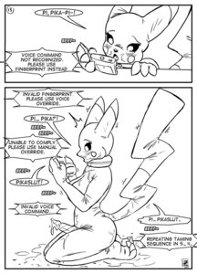 Rating: Explicit Score: 0 Tags: anthro anthrofied black_and_white bodily_fluids breasts canid canine clothing collar comic cum e621 english_text erection generation_1_pokemon genital_fluids genitals gynomorph intersex ketsueki_(character) mammal messy monochrome nintendo nipples penis pikachu pokemon pokemon_(species) pokemon_speak pokemorph rodent s-nina solo tail text User: bunchy7s