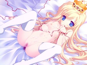 Rating: Explicit Score: 0 Tags: 1girls arietta_(lyrical_lyric) blonde_hair blue_eyes censored chikotam crown cum cum_on_body female game_cg highres long_hair lyrical_lyric mosaic_censoring nipples nude pussy ribbon rule34 solo thighhighs User: bunchy7s