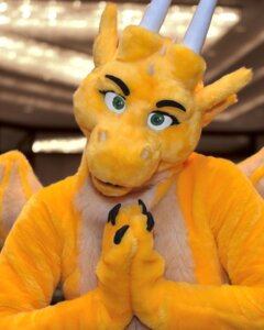 Rating: Safe Score: 0 Tags: absurd_res ambiguous_gender anthro char_(photographer) claws clothing costume dragon e621 fursuit grandfathered_content green_eyes hi_res horn looking_at_viewer mythological_creature mythological_scalie mythology pose real scalie solo taren wings User: bunchy7s
