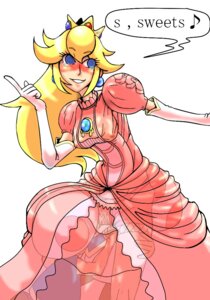 Rating: Explicit Score: 0 Tags: 1boy 1girls blonde_hair blue_eyes blush brooch clothes color crown ear_piercing earrings elbow_gloves english_text female gloves hair hokku_(artist) human interspecies long_hair male mario_(series) nintendo petticoat piercing pink_dress princess princess_peach puffy_short_sleeves royalty rule34 simple_background size_difference smooth_skin speech_bubble sphere_earrings standing super_smash_bros. tagme taunting tearing_up toad_(mario) under_clothes under_dress white_background white_elbow_gloves User: bunchy7s